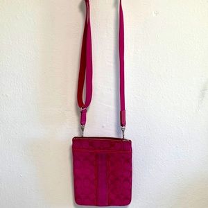 Pink Coach Crossbody